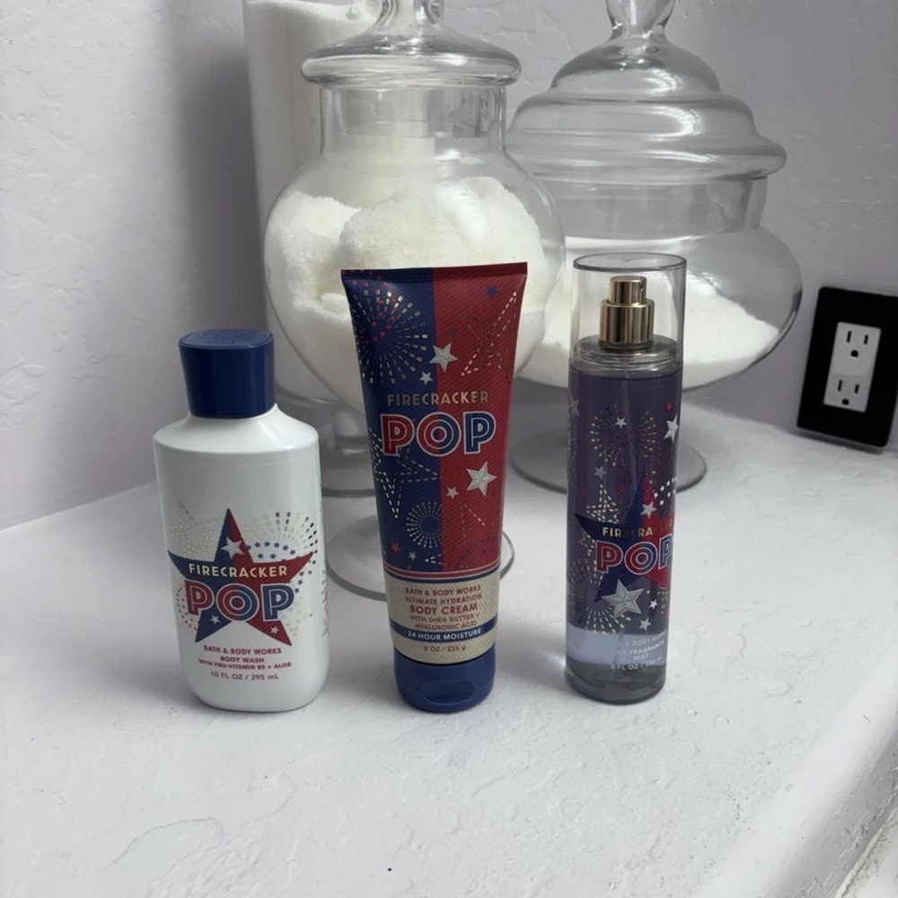 Bath & Body Works Firecracker Pop Set New